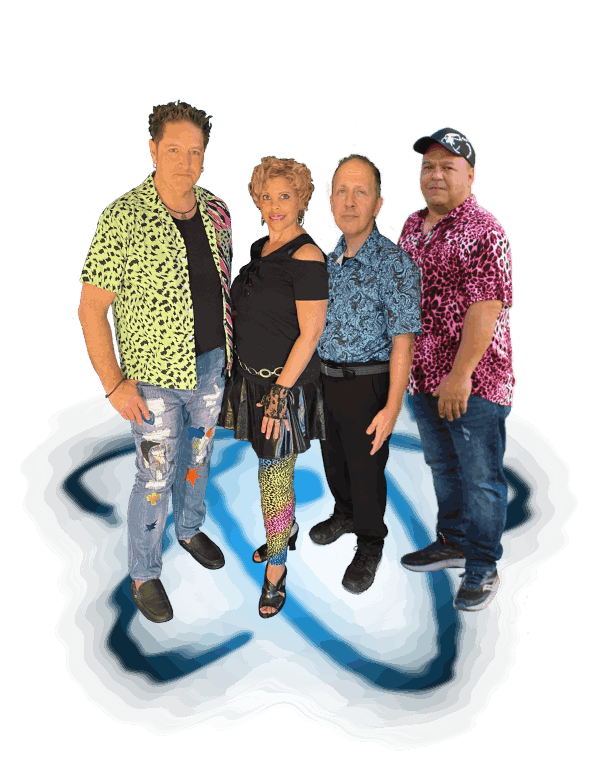 Chemistry band photo - transparent for any background