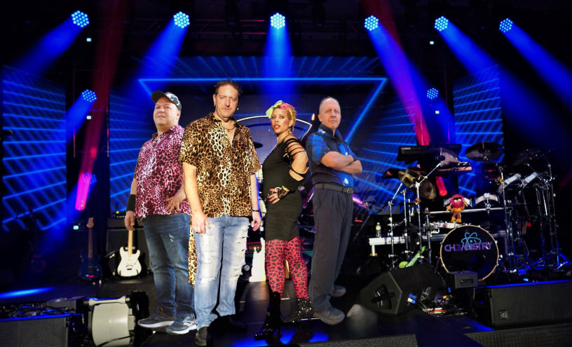 Chemistry band photo - live version